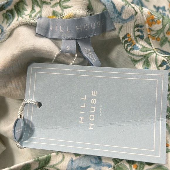 Hill House The Ivy Sleep Tee Multi Sherwood Forest Floral Cotton Sz S NEW - Picture 7 of 10